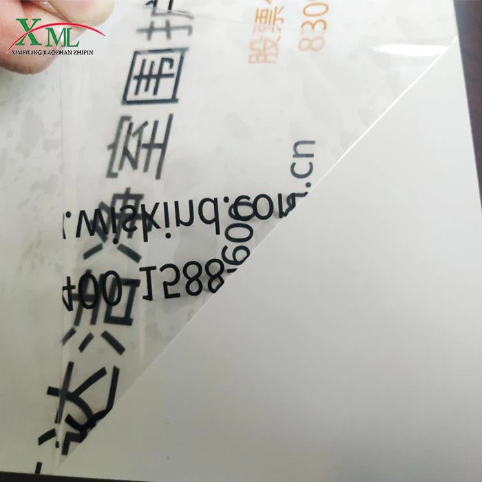 Soft Hardness And Moisture Proof Feature Masking Film